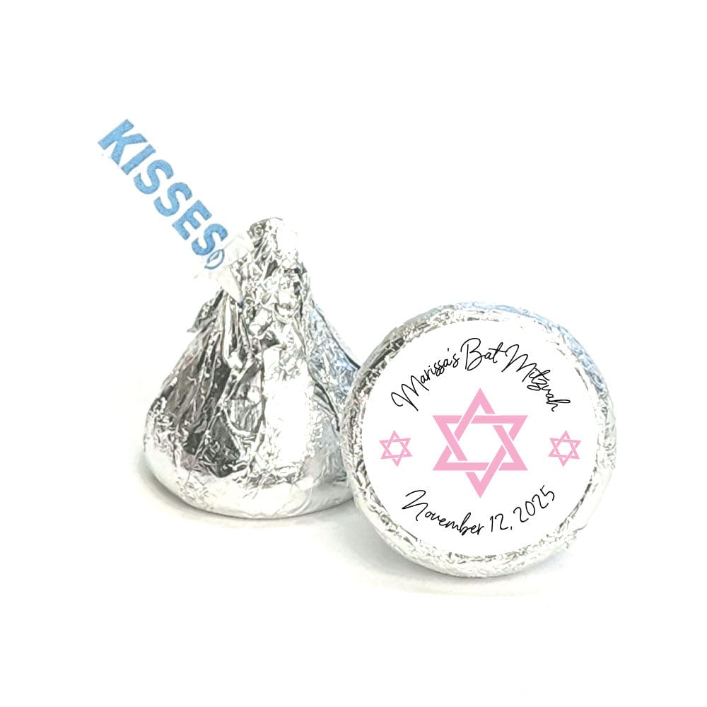 Bat Mitzvah Triple Star Stickers Bat Mitzvah Triple Star Stickers BAT200