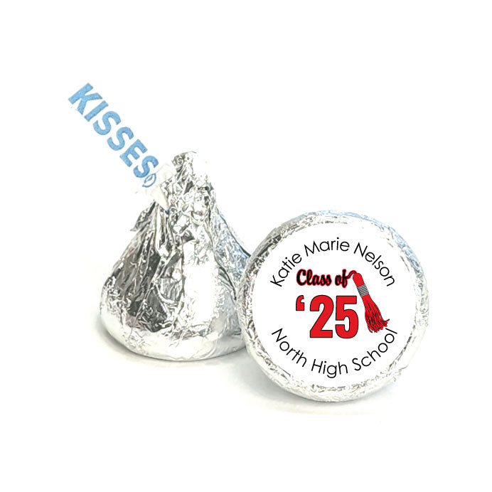 Class of 2024 Tassel Graduation Sticker - SGRAD209 Class of 2024 Tassel Graduation Sticker Party Favors GRAD209