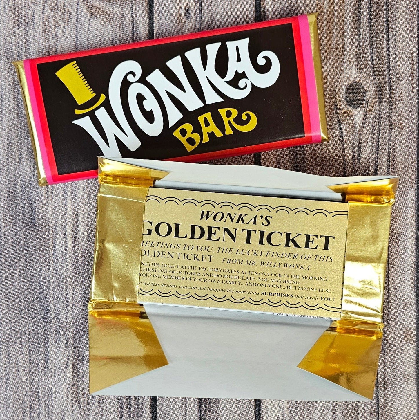 Custom Golden Ticket Custom Golden Ticket customwrapper