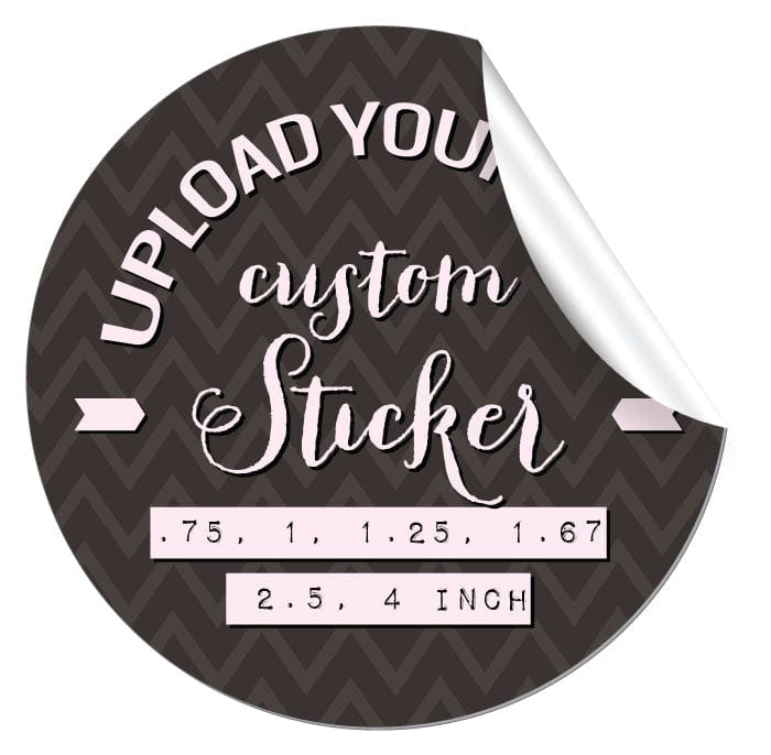 Upload your own design for custom stickers – Candy Wrapper Store