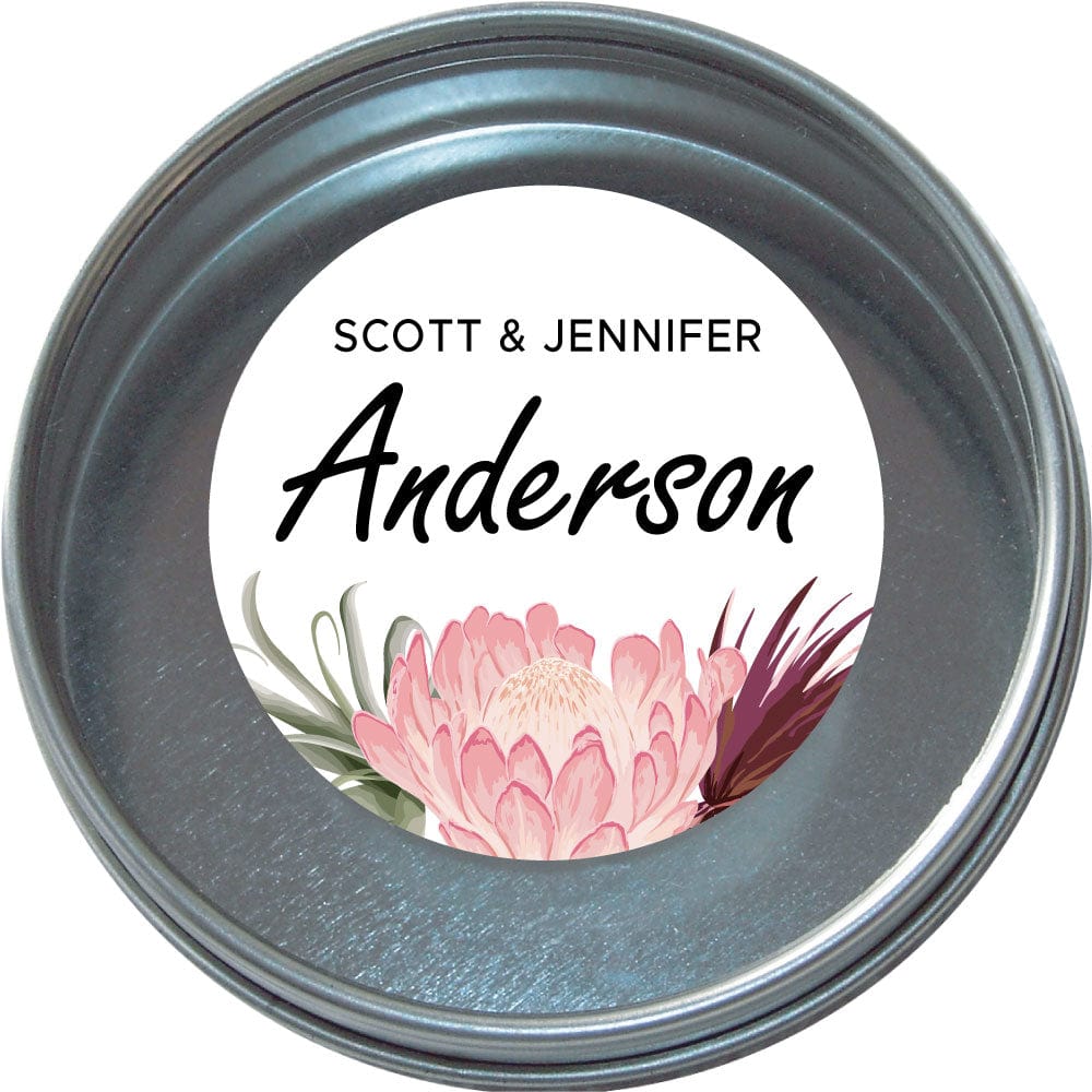 Floral Wedding Tins - Set of 24 Floral Wedding Tins - Set of 24 w10