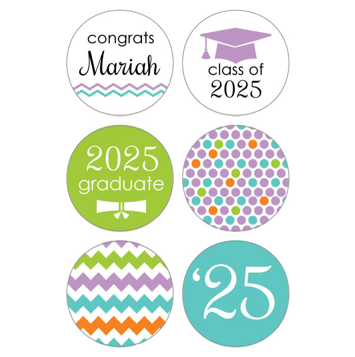 GRADkiss3 - Graduation Oh the Places Youll Go! Hersheys Kisses Set of 6 designs Graduation Hersheys Kisses Set of 6 designs Party Favors Candy Wrapper Store