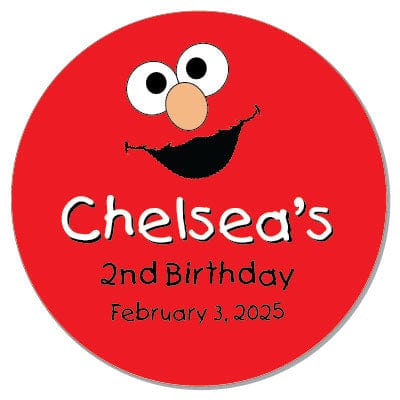 SBD276 - Elmo Birthday Stickers Elmo Birthday Stickers BD276