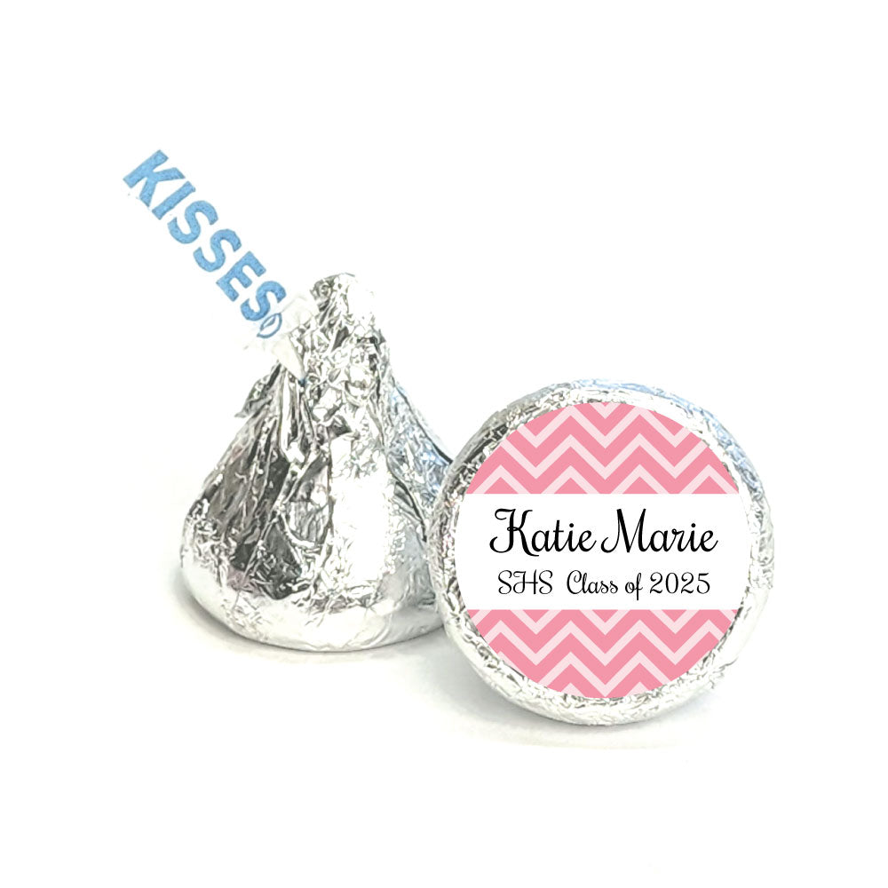 Simple Chevron Graduation Sticker - SGRAD3 Simple Chevron Graduation Sticker Party Favors Candy Wrapper Store