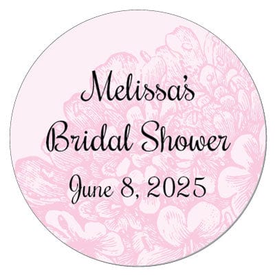 SWS4 - Flower Bouquet Bridal Shower Stickers Flower Bouquet Bridal Shower Stickers Candy Wrapper Store