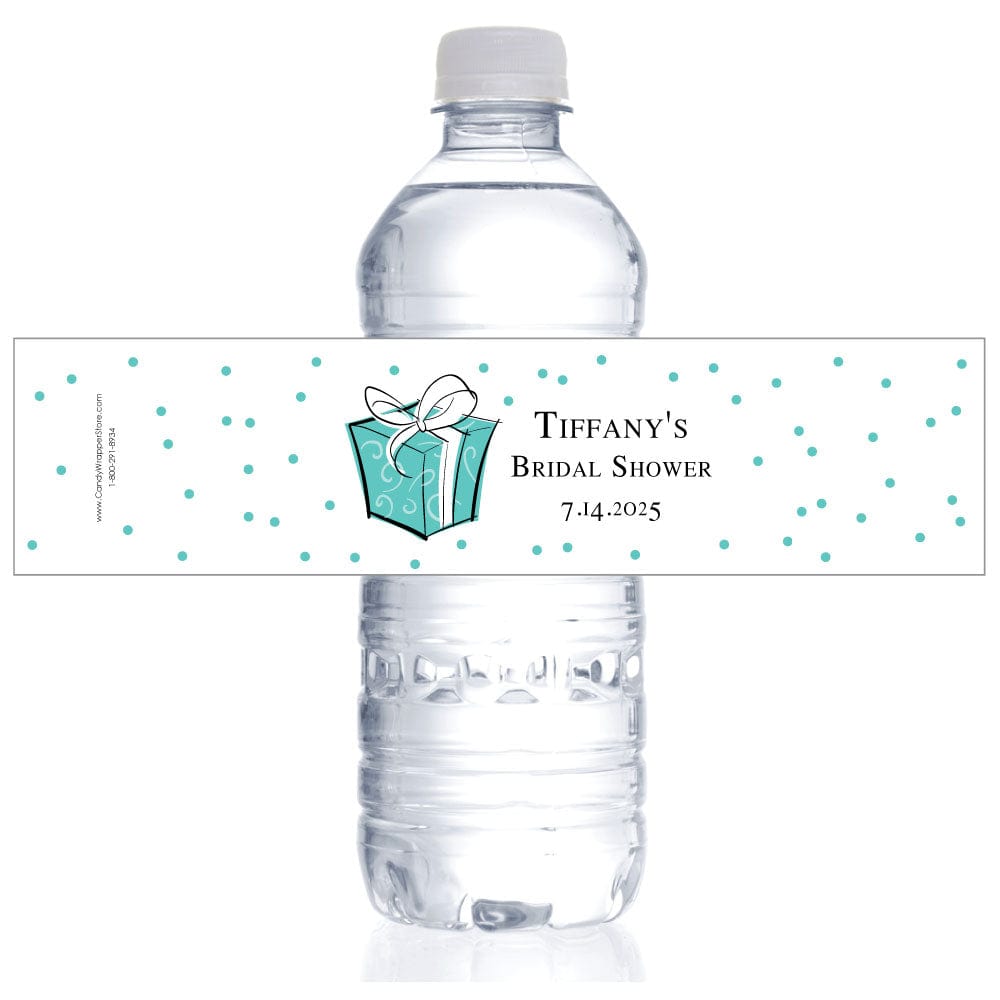 wedding-shower-tiffany-box-water-bottle-labels-candy-wrapper-store for Free Printable Bridal Shower Water Bottle Labels Wedding Shower Tiffany Box Water Bottle Labels – Candy Wrapper Store for Free Printable Bridal Shower Water Bottle Labels