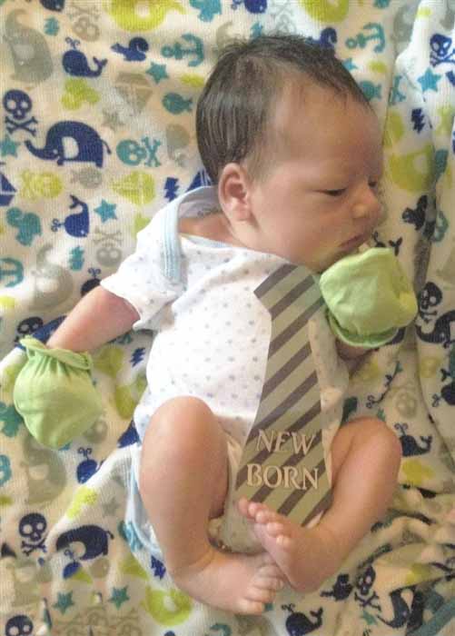Baby Boy Patterned Monthly Milestone Tie Stickers - set of 16 Candy Wrapper Store - Baby Boy Patterned Monthly Milestone Tie Stickers Baby & Toddler Candy Wrapper Store