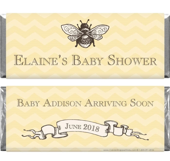 BS265 - Bumble Bee Baby Shower Candy Bar Wrappers Vintage Bumble Bee Baby Shower Candy Bar Wrappers Baby & Toddler BS265