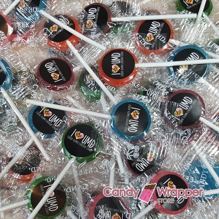 Custom Lollipops Bulk 750 per case Custom Lollipops Bulk 750 Lollipops from Candy Wrapper Store Birth Announcement Candy Wrapper Store
