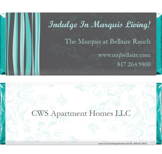 Formal Business Wrapper 1 Formal Candy Bar Wrapper 1.55 oz Candy Bars Candy Wrapper Store