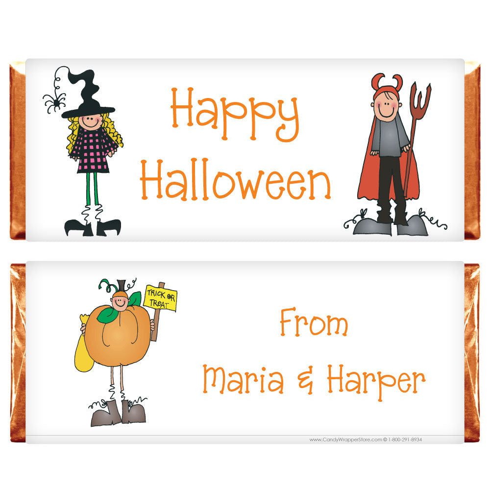 HAL200 - Costume Kids Halloween Wrapper Costume Kids Halloween Wrapper Party Supplies HAL200
