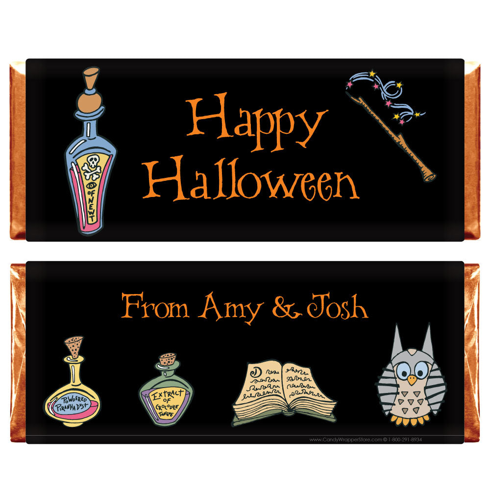 HAL203 - Magic Potions Halloween Wrapper Magic Potions Halloween Wrapper Party Supplies HAL203