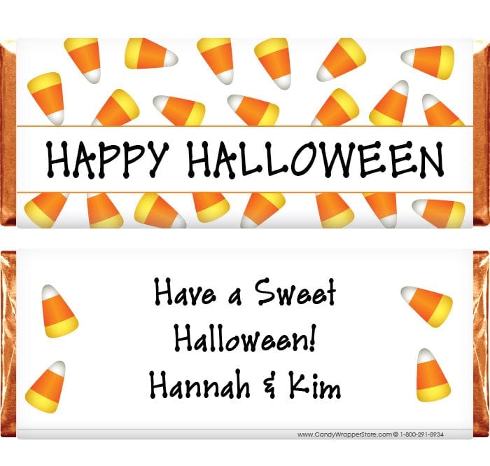 HAL211B - Candy Corn Light Halloween Regular Size Wrapper Candy Corn Light Halloween Regular Size Wrapper Party Supplies HAL211