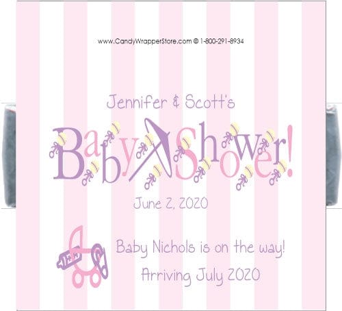 LBS204G - Baby Shower Girl Lifesaver Wrapper Baby Shower Girl Lifesaver Wrapper Baby & Toddler BS204