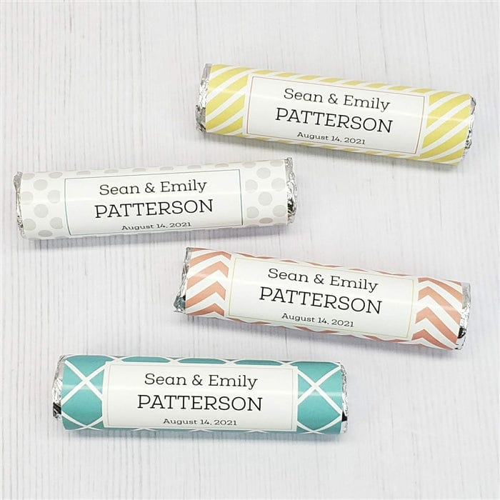 LW1 - Diagonal Stripe Wedding Lifesavers Wrappers Diagonal Stripe Wedding Lifesavers Wrappers Lifesavers Wrapper Candy Wrapper Store