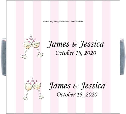 LW5 - Champagne Glasses Lifesavers Wrapper LW5 - LW5 - Champagne Glasses Lifesavers Wrapper Lifesavers Wrapper Candy Wrapper Store