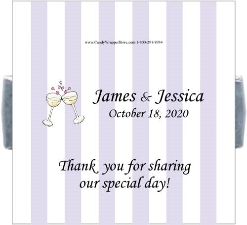 LW6 - Champagne Glasses Lifesavers Wrapper LW6 - LW6 - Champagne Glasses Lifesavers Wrapper Lifesavers Wrapper Candy Wrapper Store