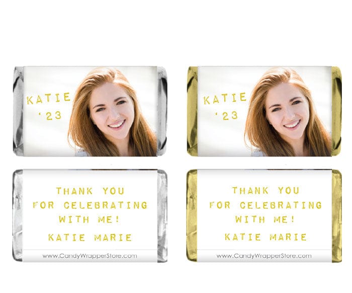 MINIGRAD279photo - Miniature Picture Perfect Graduation Candy Bar Wrappers Miniature Picture Perfect Graduation Candy Bar Wrappers Party Favors GRAD279