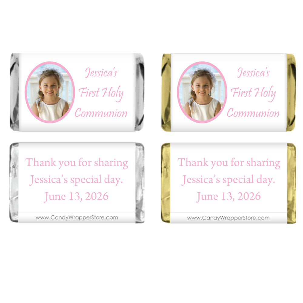 MINIREL418photo - Miniature Photo Religious Candy Bar Wrapper Miniature Photo Religious Candy Bar Wrapper REL418