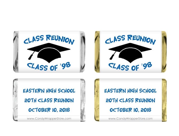 MINIREU200 - Miniature Graduation Cap Reunion Wrapper Miniature Graduation Cap Reunion Wrapper Party Favors REU200