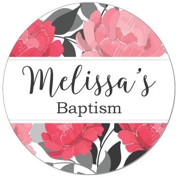 SREL236 - Pretty Pink Peony Sticker Pretty Pink Peony Sticker REL236