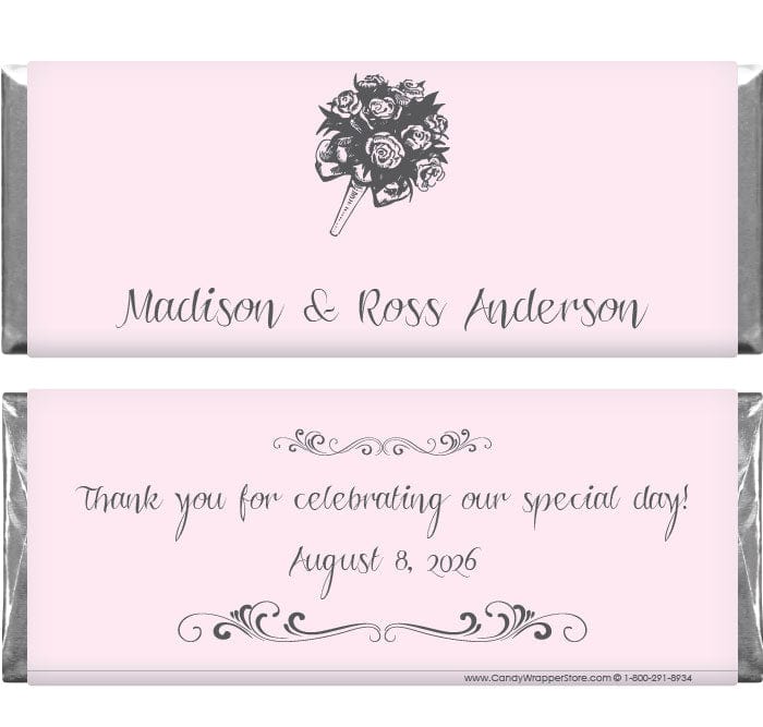 WA324 - Sweet Bouquet Wedding Wrapper Sweet Bouquet Wedding Wrapper Wedding Favors WA324