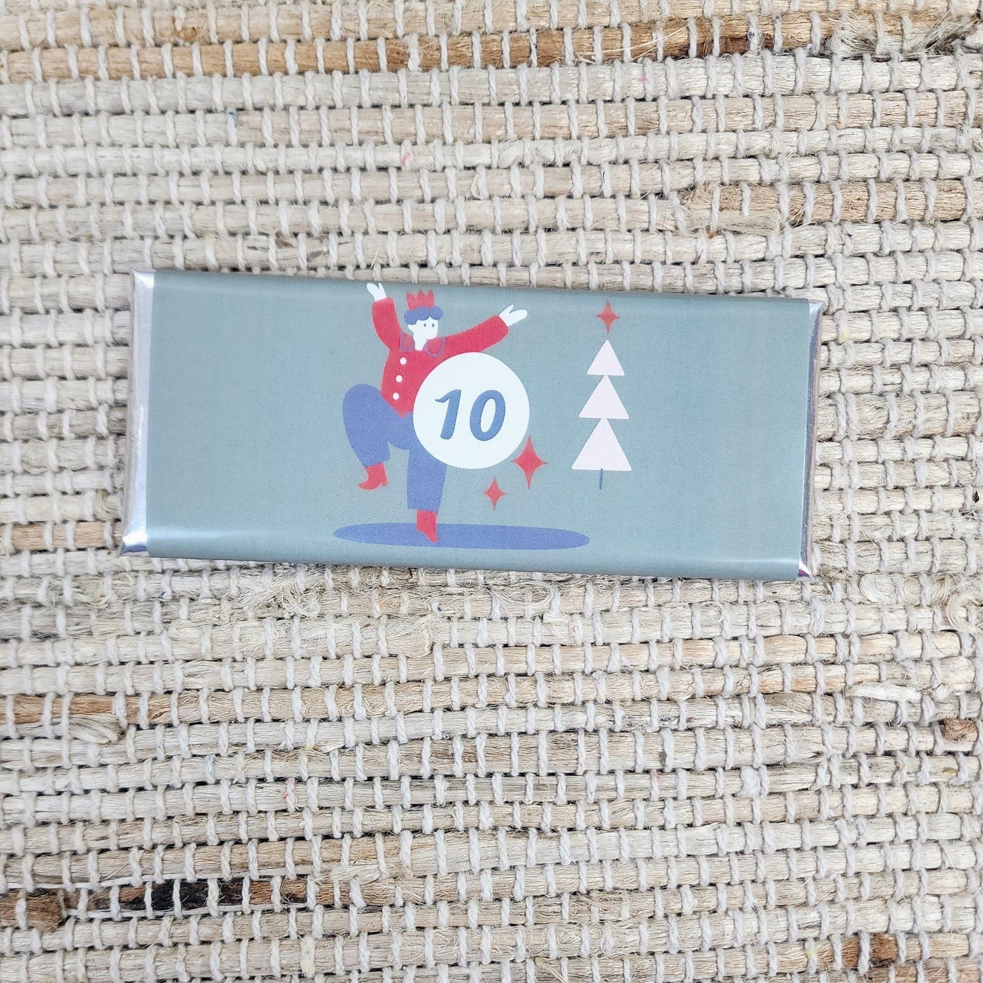 12 days of Christmas Advent Countdown Candy Bar Wrapper - 12 designs 12 days of Christmas Advent Countdown Candy Bars - 12 wrappers & designs Candy Wrapper Store