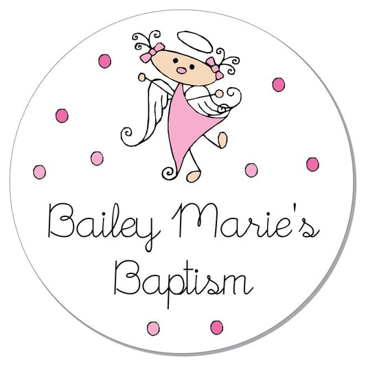 Angel Girl Religious Stickers Angel Girl Religious Stickers REL5