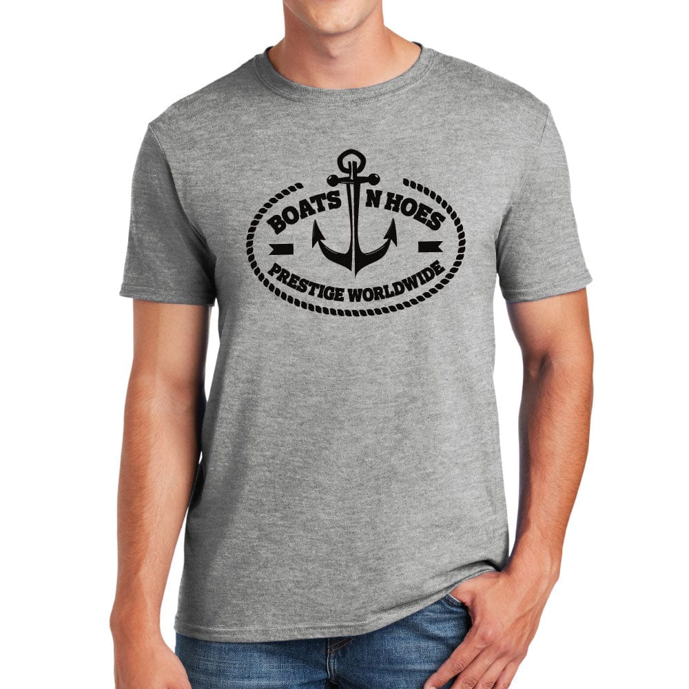 Boats N Hoes Prestige Worldwide Men's T-shirt Candy Wrapper Store