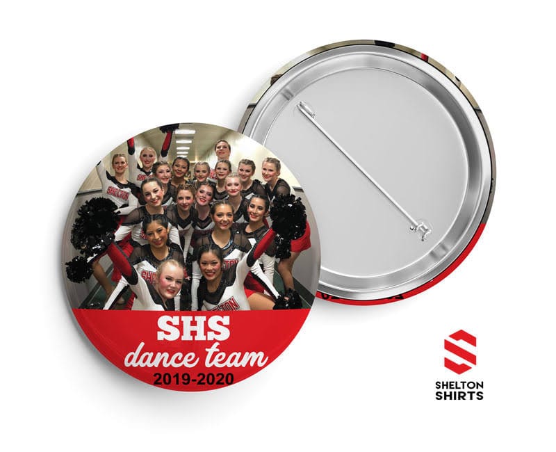 Custom Photo or Logo Button Pins Custom Photo or Logo Button Pins Party Favors customwrapper