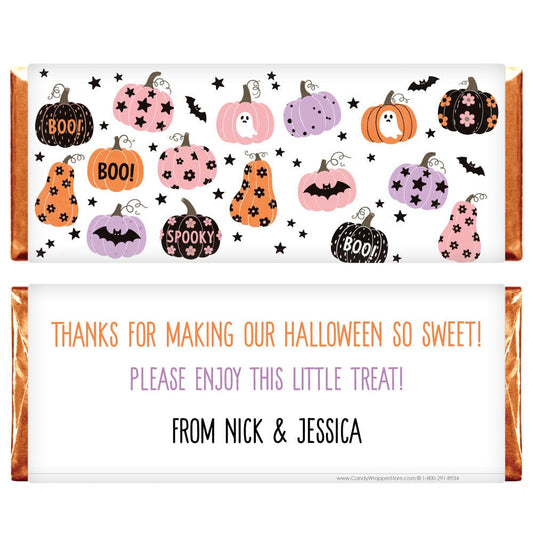Cute Pumpkins Halloween Wrapper - HAL209 Cute Pumpkins Halloween Wrapper Party Supplies HAL209