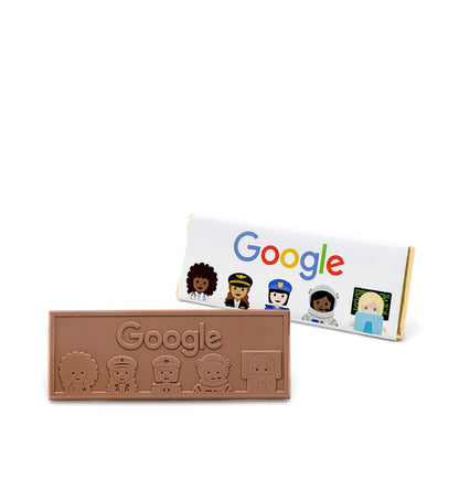 Engraved Chocolate Bar and Custom Wrapper - 2″ x 5″ Engraved Chocolate Bar and Custom Wrapper - 2″ x 5″ customwrapper