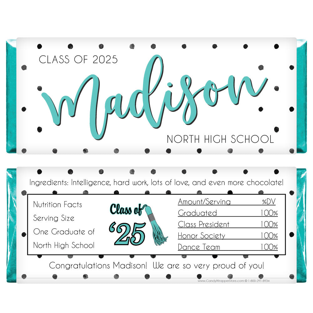 Personalized Graduation Themed Party Favors - Candy Wrapper Store – Page 2