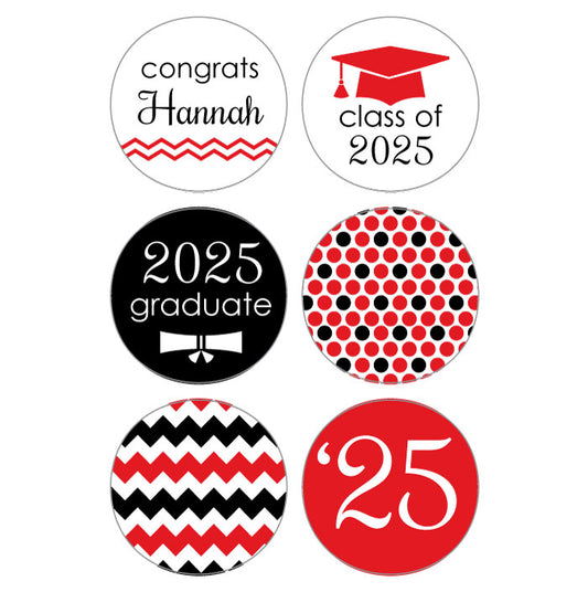 GRADkiss1 - Graduation Hershey's Kisses Set of 6 designs Graduation Hershey's Kisses Set of 6 designs Party Favors Candy Wrapper Store