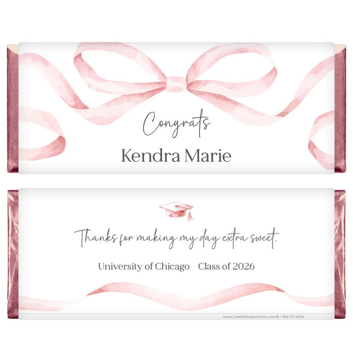 Graduation, School and Prom Hershey's Chocolate Candy Bar Wrappers ...