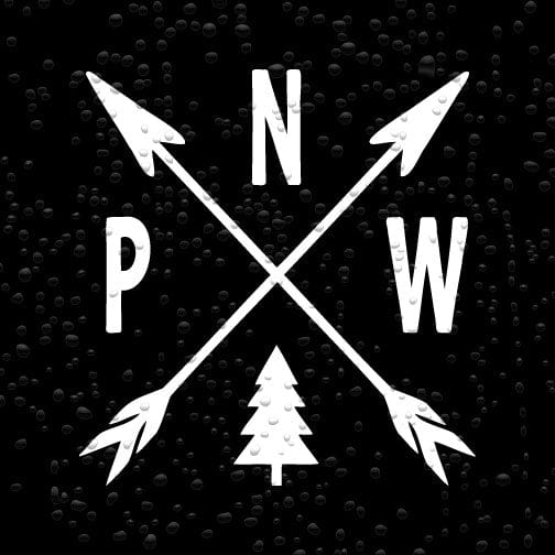 PNW Arrows Vinyl Decal PNW Arrows Vinyl Decal Candy Wrapper Store