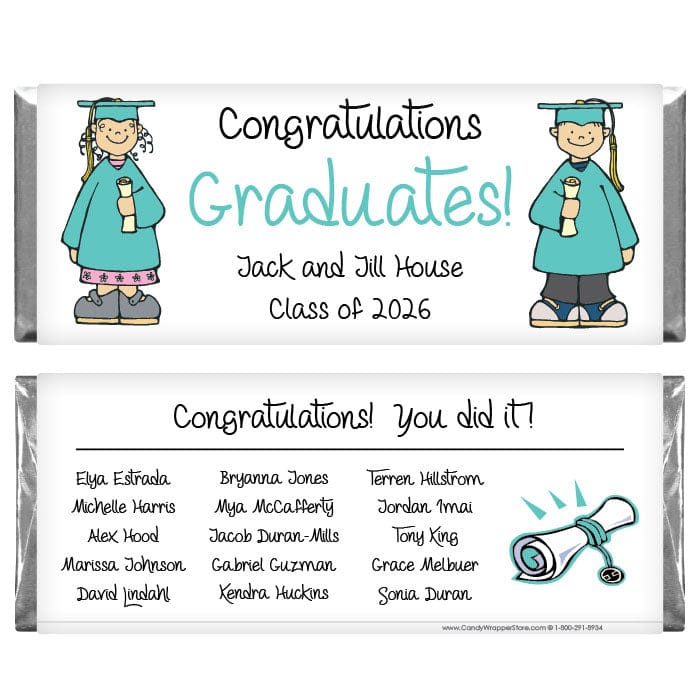 Preschool or Kindergarten Graduation Candy Wrapper Graduation Kids Preschool or Kindergarten favor 1.55 oz Hershey's Candy Bar Wrappers Candy Wrappers GRAD211