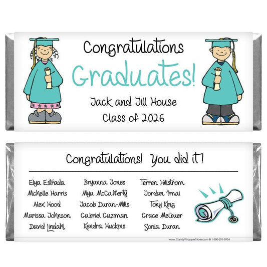 Preschool or Kindergarten Graduation Candy Wrapper Graduation Kids Preschool or Kindergarten favor 1.55 oz Hershey's Candy Bar Wrappers Candy Wrappers GRAD211
