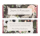 Rustic Dried Floral Wedding Candy Bar Wrapper – Candy Wrapper Store