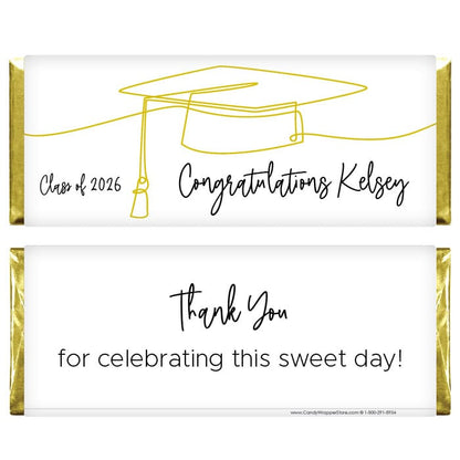 Scribble Graduation Hat Candy Bar Wrappers Scribble Graduation Hat Candy Bar Wrappers Candy Wrappers GRAD262