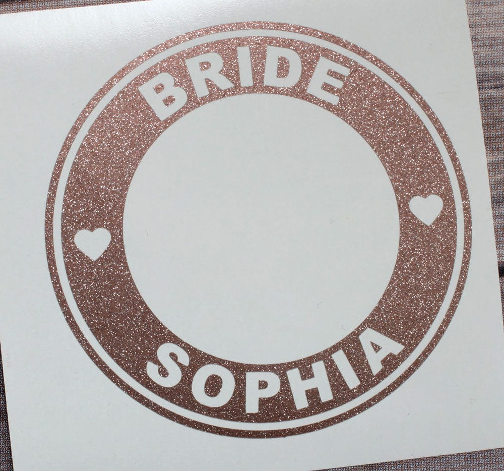 Custom starbucks sticker ✨ Inquiries: chic.invitation@gmail.com . . . .  #bridesmaids #bridesmaid #stickers #starbucks #custom…