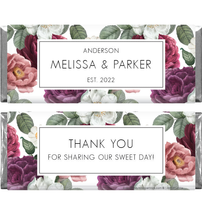 Mr and Mrs Crowns Wedding Stickers – Candy Wrapper Store