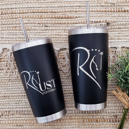 Your Logo Engraved Tumbler - Send Us Your Logo - Clear Sipper Slider Lid - FREE Stainless Steel Straw Your Logo Engraved Tumbler - Send Us Your Logo - Clear Sipper Slider Lid - FREE Stainless Steel Straw Shelton Shirts