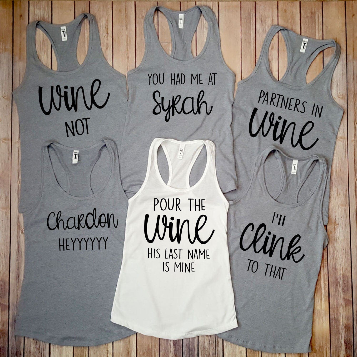 Group Set of 5 - Drunk in Love Just Drunk - Bridal Bachelorette Party Tanks - Bridesmaid shops Shirts Gold Silver Glitter Foil Print