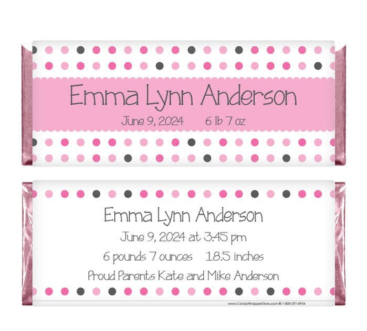 Ladybug Stickers for baby shower or birth announcement – Candy Wrapper Store