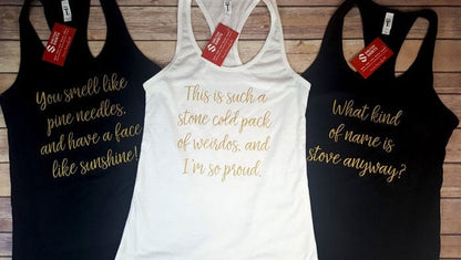 Bridesmaids Movie Funny Quotes Bachelorette Party Tank Top Bachelorette party Candy Wrapper Store