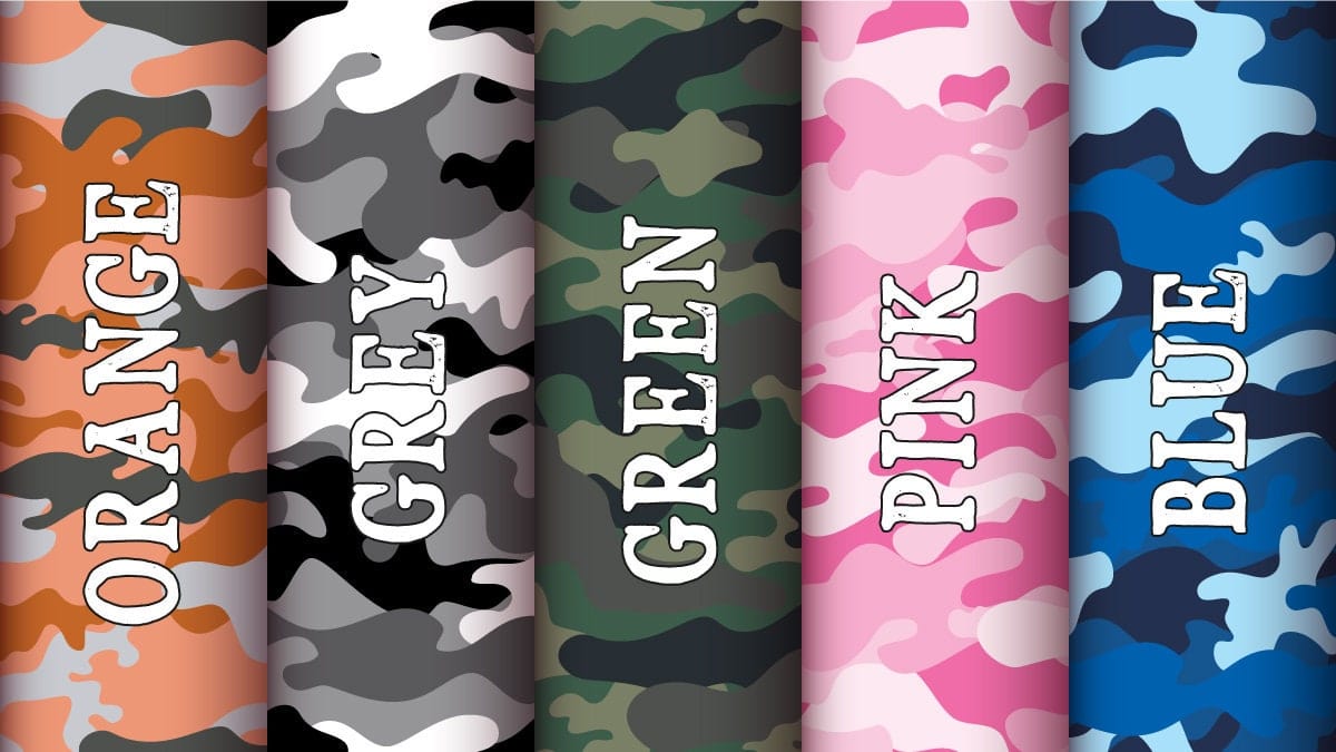 Camo Tumbler with Name on the Front and Distressed Flag on the Back Candy Wrapper Store