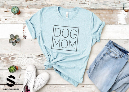 Dog Mom Square Comfy T-Shirt Candy Wrapper Store