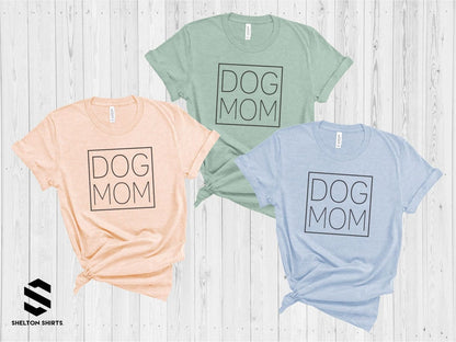 Dog Mom Square Comfy T-Shirt Candy Wrapper Store