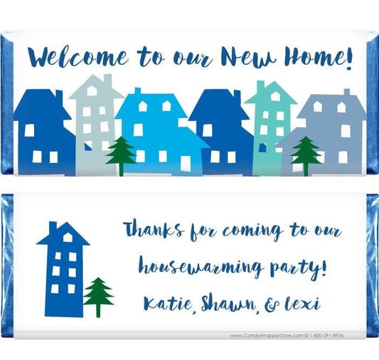 HOUSE206 - Welcome to Our Home Candy Bar Wrapper Welcome to Our Home Candy Bar Wrapper Party Supplies Candy Wrapper Store